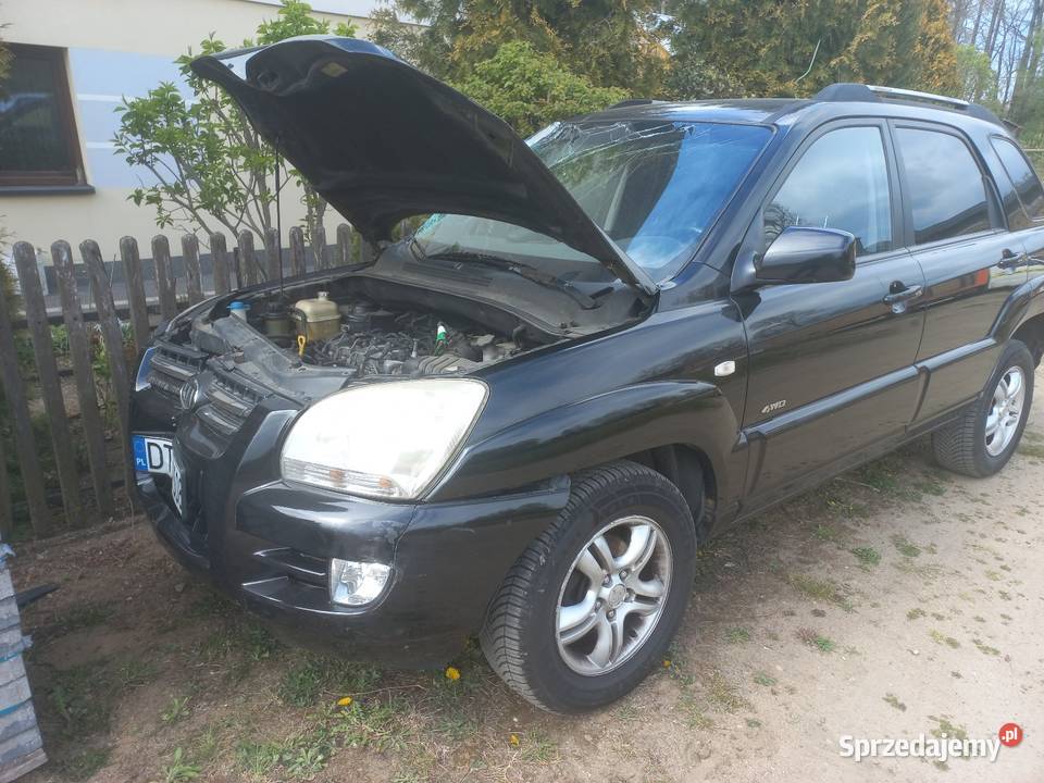 Kia Sportage 20 crdi 112 4x4 automat skora czarny Sportage Mińsk Mazowiecki
