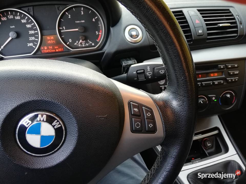 BMW 118d M47 20diesel 122 5drzwi klima tempomat Sompolno sprzedam