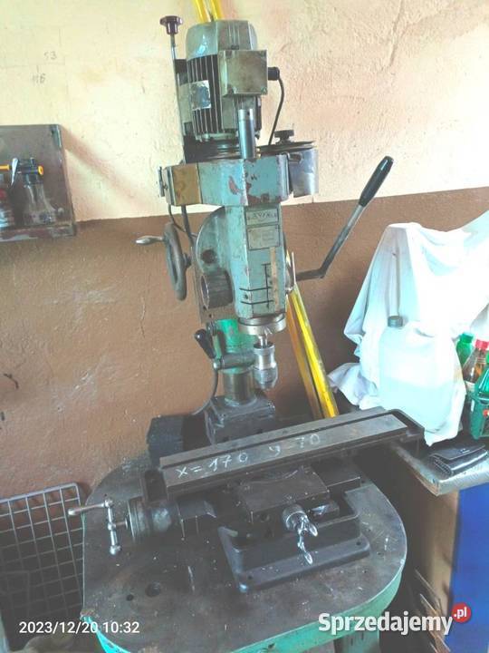 Frezarka mała warsztat głowica pionowa Avia