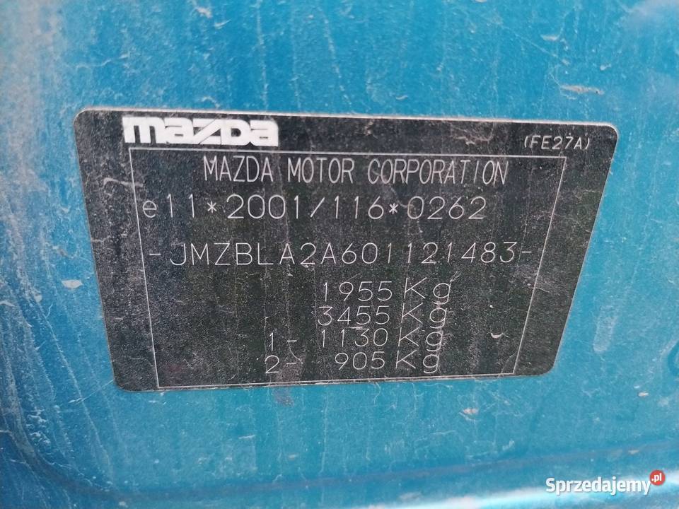 Mazda 3 2009 22 Diesel części Suchedniów