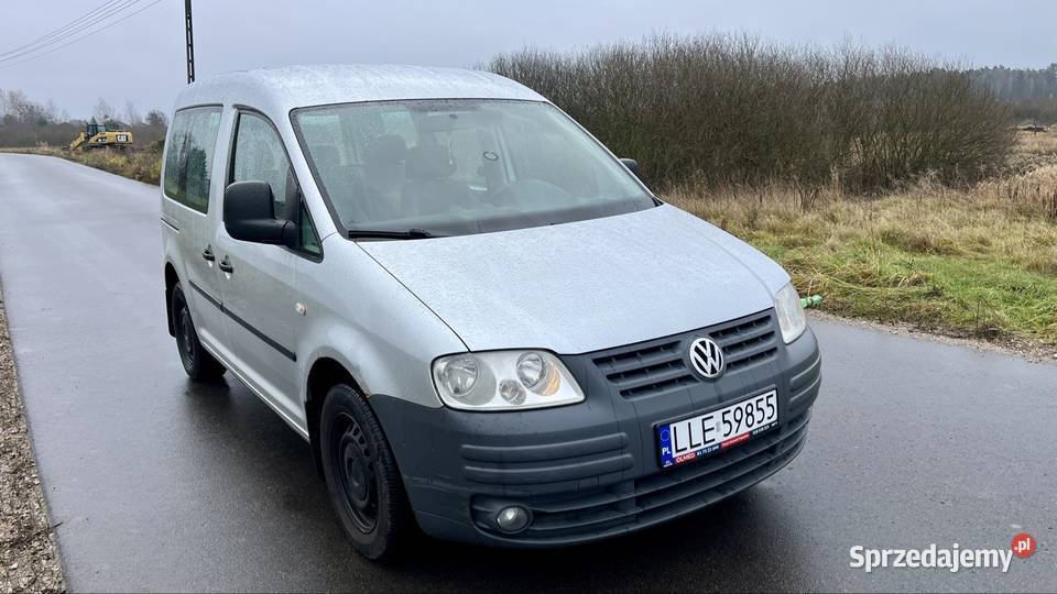 VW Caddy 19 TDI 2010r Klima 5 Osób Stan ESP Milejów-Osada