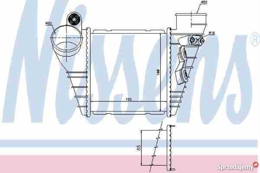 INTERCOOLER VW BORA SKODA OCTAVIA 1U2 91996 mazowieckie