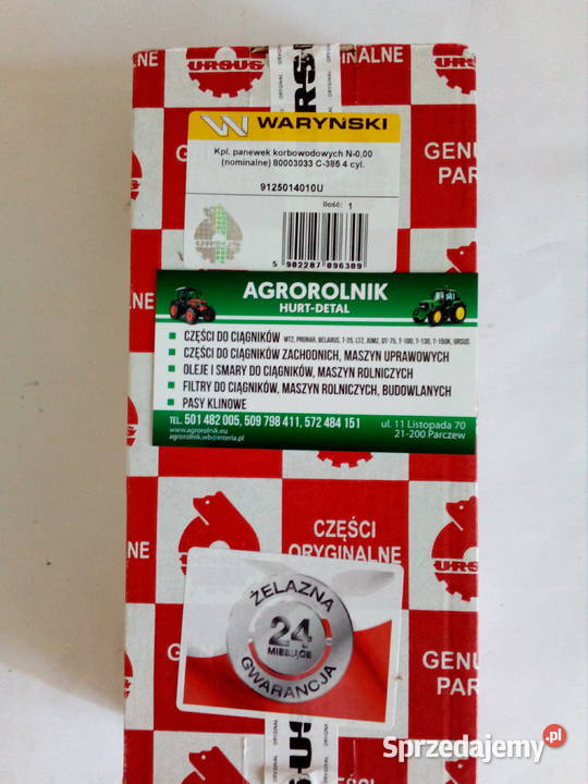 Kpl panewek korbowodowych N000 URSUS C385 4cyl Parczew