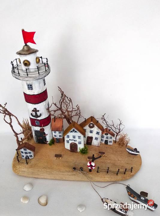 Dekoracja z drewna morskiego letnie wspomnienie Wrocław