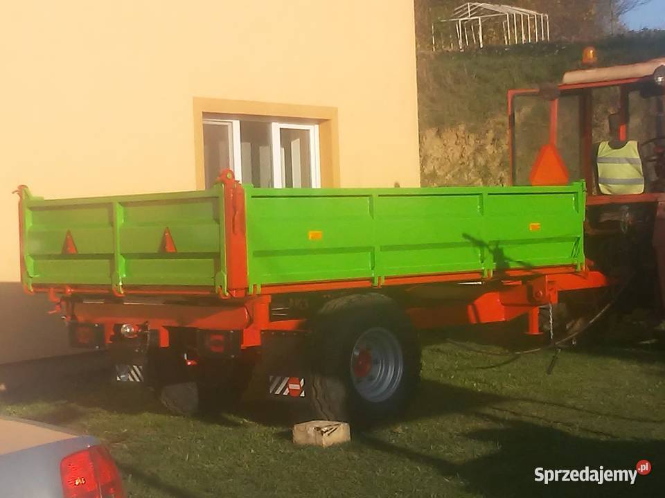 Przyczepa jednoosiowa kiper podkarpackie Gać