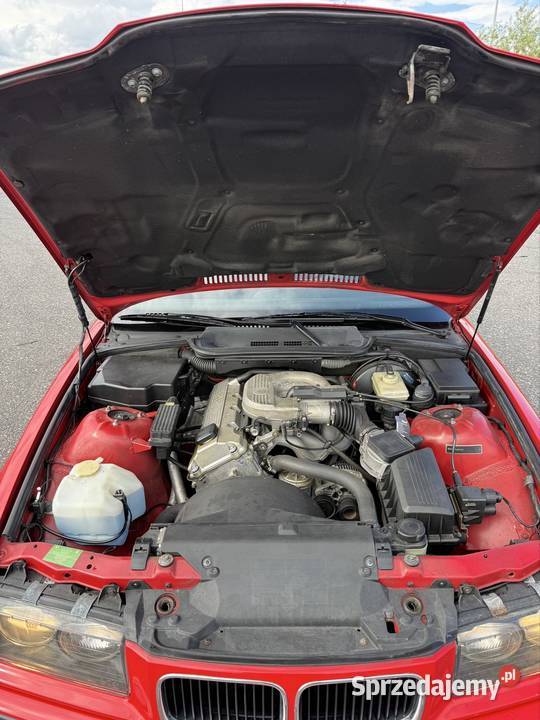 BMW e36 coupe 316i klimatyzacja Pełny serwis ASO poduszka powietrzna Seria 3 sprzedam