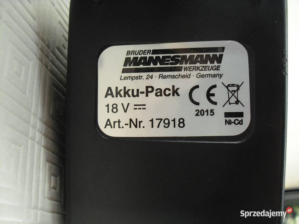 Wiertarka MANNESMANN komplet