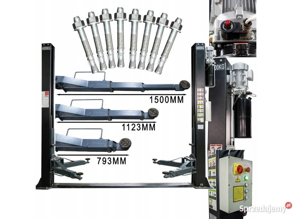 Podnośnik dwukolumnowy samochodowy automatyczny śląskie Katowice
