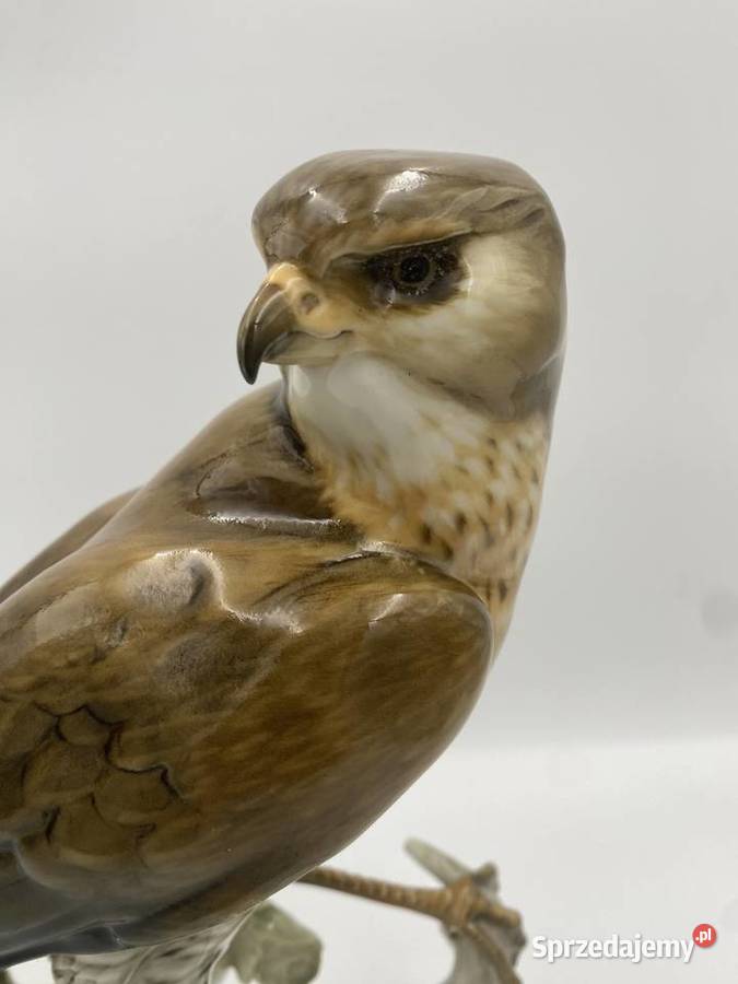 Figurka Krogulec Hutschenreuther 1955 Poznań