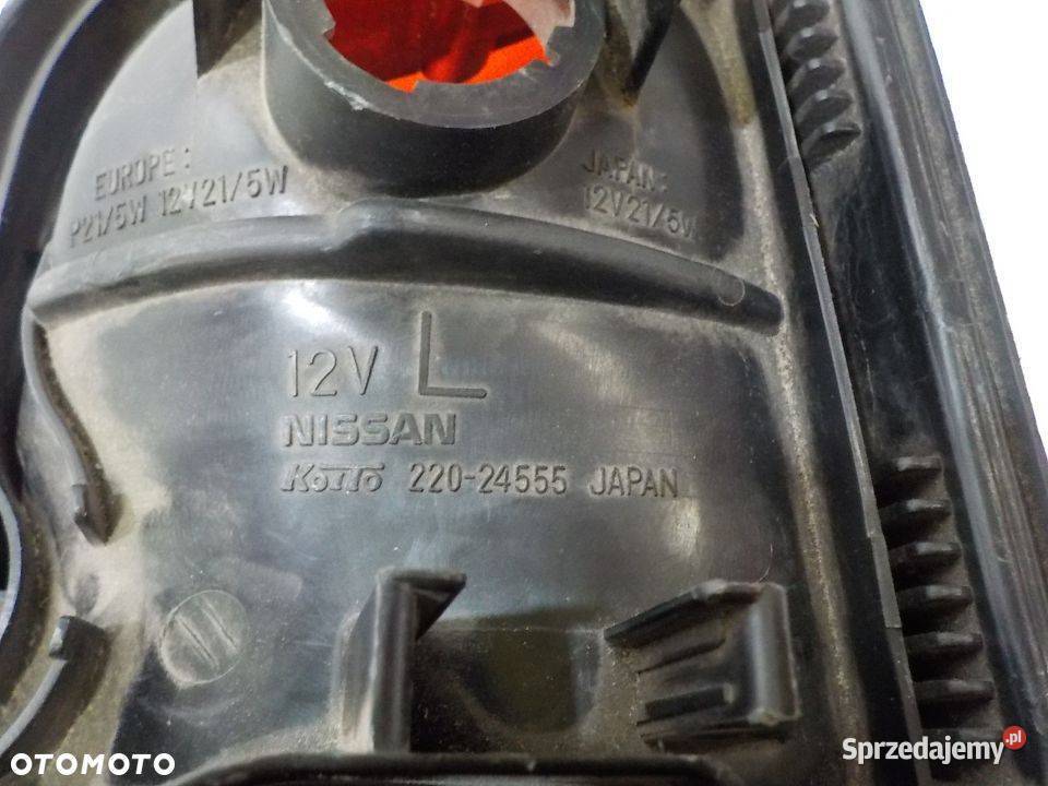 LAMPA LEWA TYŁ NISSAN SUNNY KOMBI III N14 Nowy Tomyśl