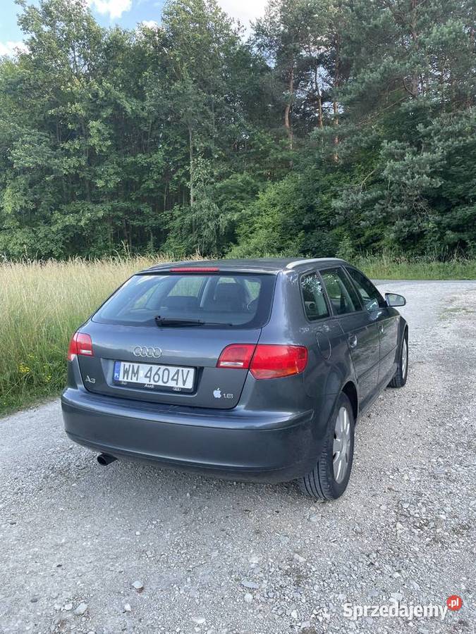 Audi a3 8p sport back 16 benzyna klimatronik 220 świętokrzyskie Busko-Zdrój sprzedam