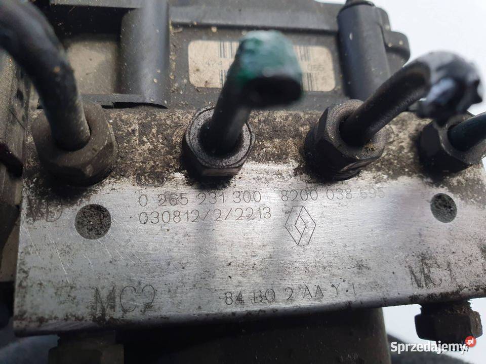 POMPA ABS HAMULCOWA RENAULT MEGANE II 8200038695 kujawsko-pomorskie Lipno