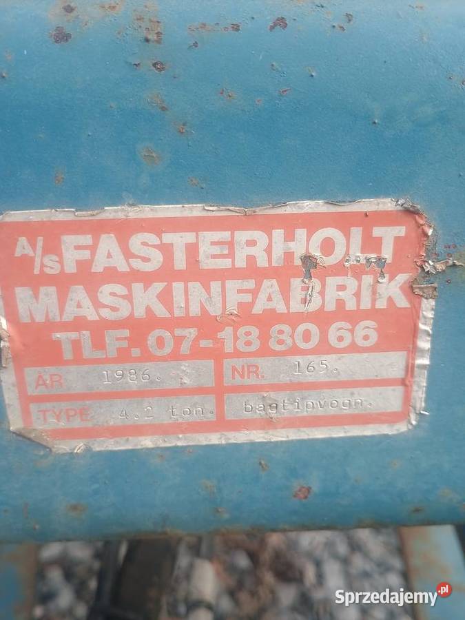 Przyczepa wywrotka Mościska-Kolonia