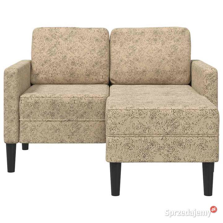 vidaXL Sofa 2osobowa z szezlongiem w kształcie Warszawa
