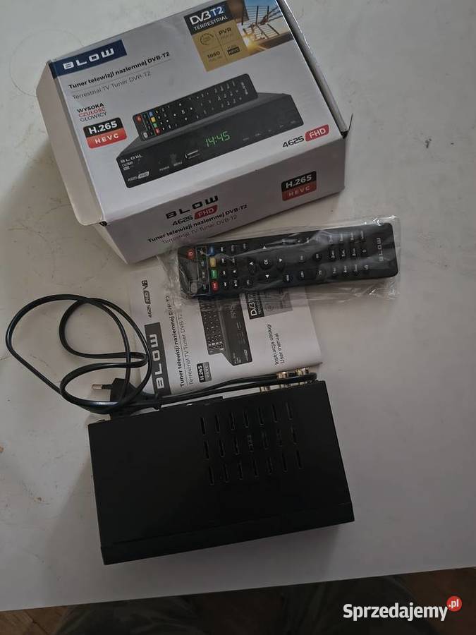 sprzedam Tuner Dekoder TV Naziemnej DVBT2 HEVC Strzelin