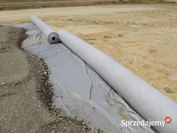 Geowłóknina ATESTOWANA PES B 400g AJJ 3m szer Białystok