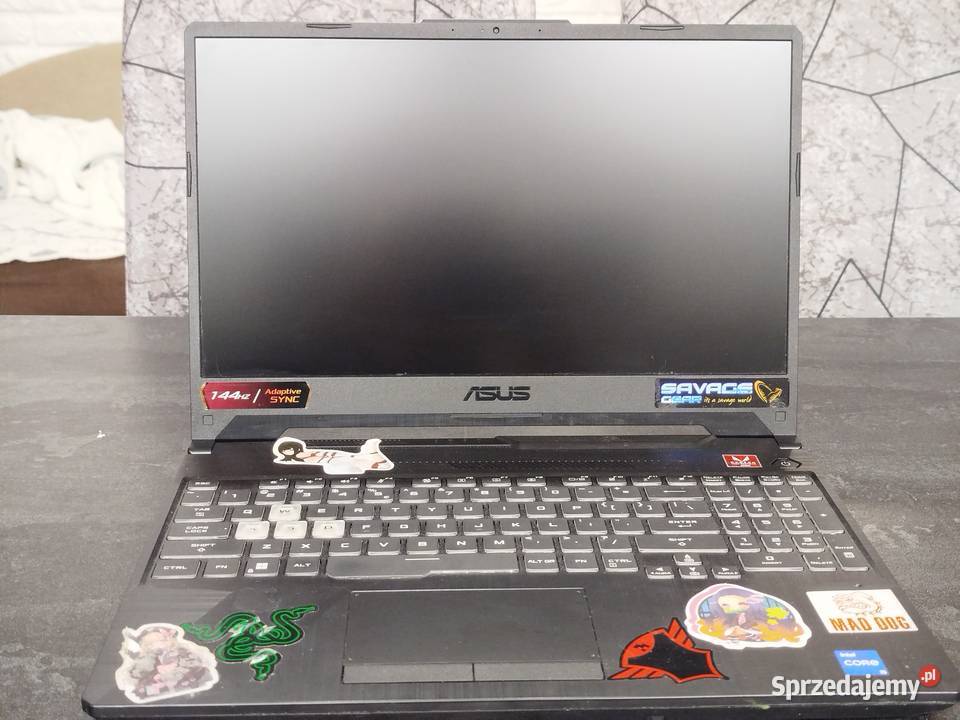 Sprzedam Asus Tuf gaming F15 RTX3050 I5 11400F Gorzów Wielkopolski