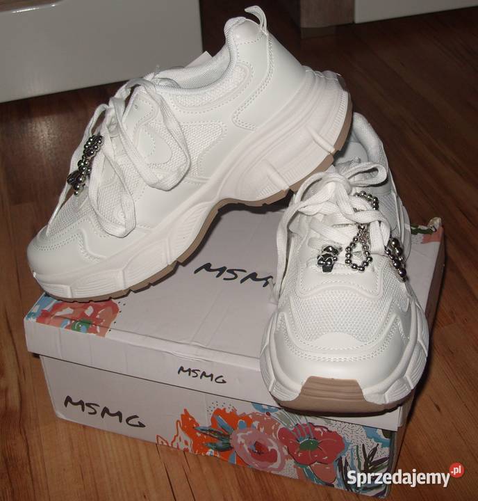 Adidasy Sneakersy ozdoby Miś kokardka siateczka sprzedam