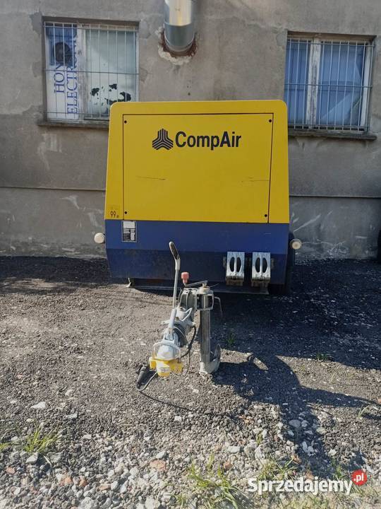 Wynajem sprężarki CompAir C9512 Biznes i Przemysł Swarzędz sprzedam