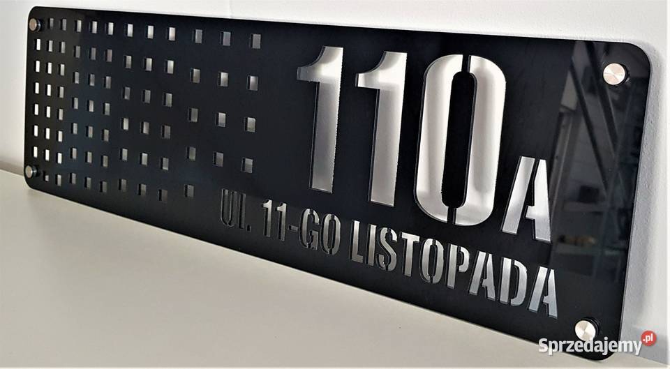 Tabliczka adresowa personalizowana