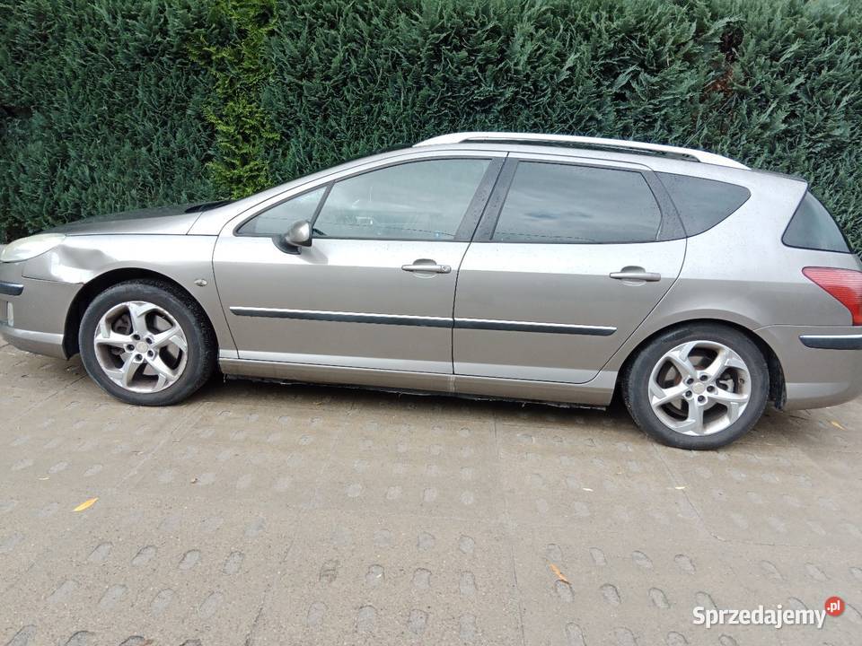 Peugeot 407 22 BenzLpg 163 2006r klimatyzacja
