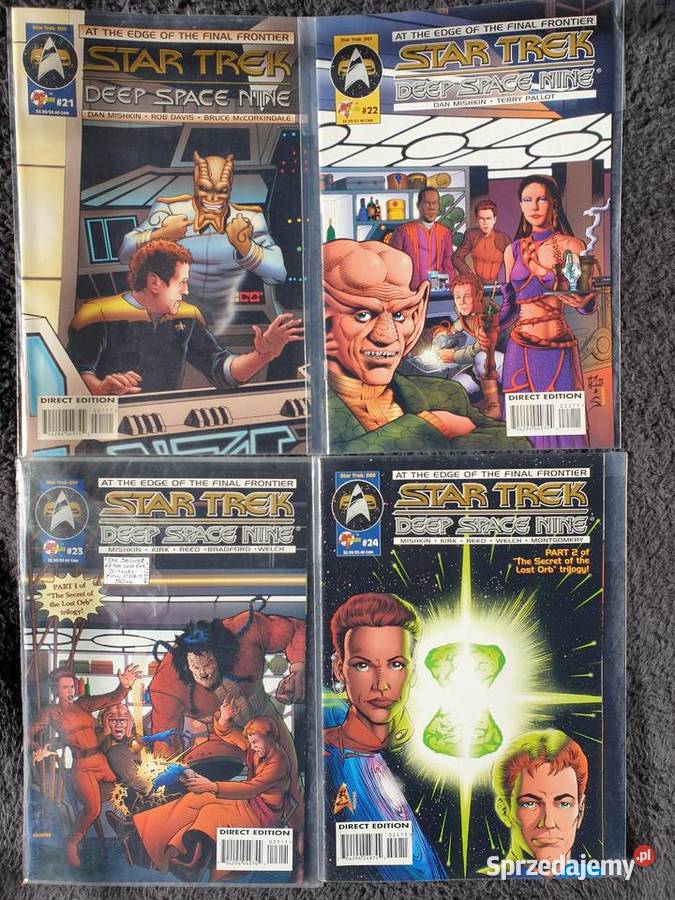 Star Trek Deep Space Nine kolekcja 28 komiksów Gdynia sprzedam