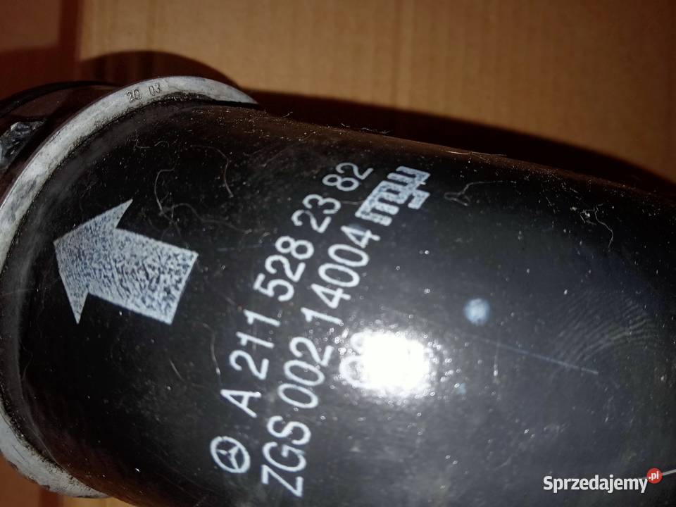 MERCEDES W211 22 CDI WĄŻ PRZEWÓD INTERCOOLERA Klasa E