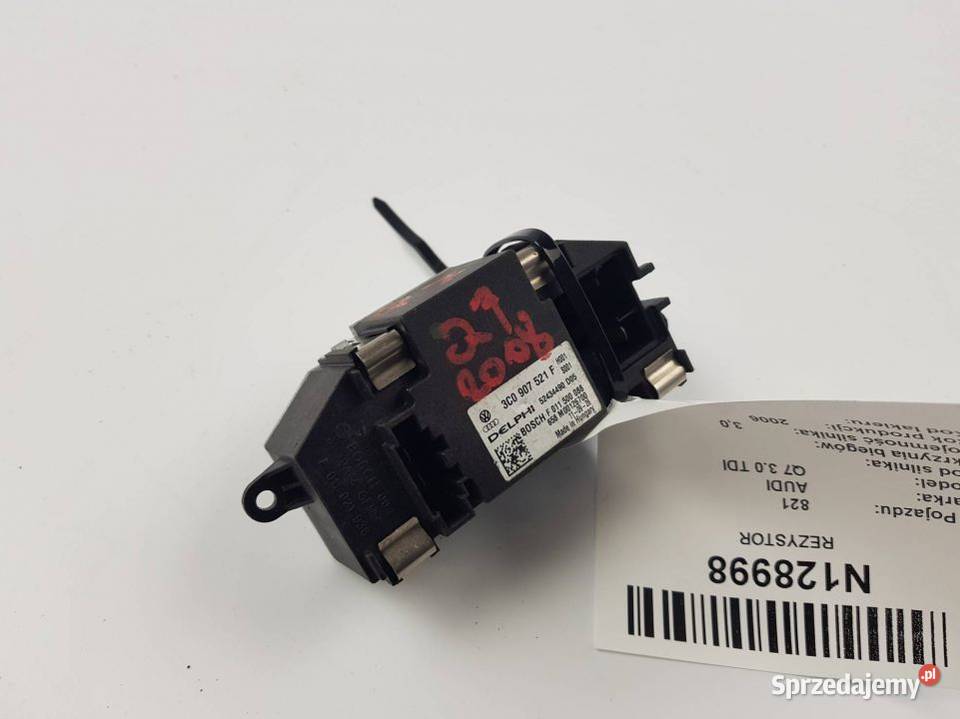REZYSTOR 3C0907521F AUDI Q7 30 TDI Lipno