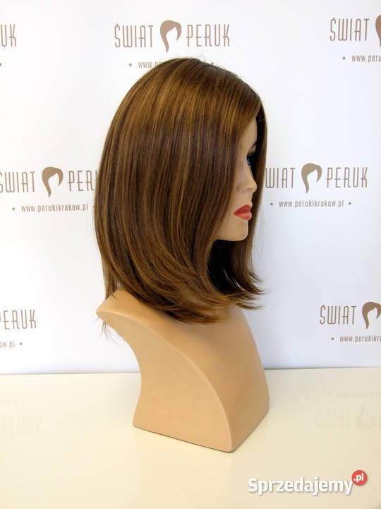 Peruka krótka z włosa naturalnego Kielce świętokrzyskie