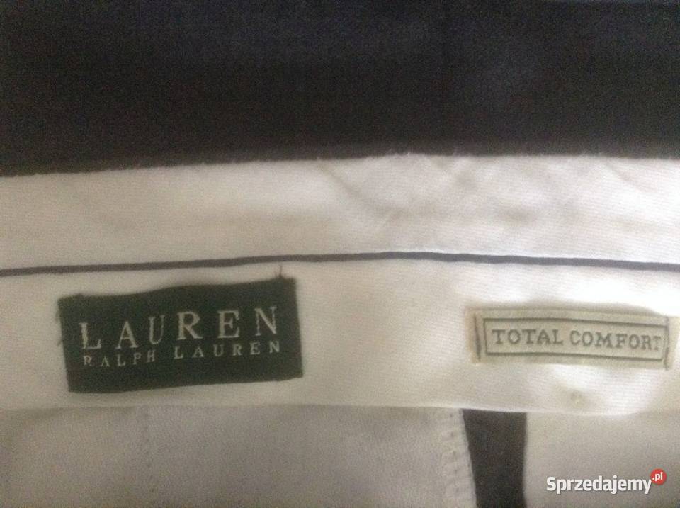 RALPH LAUREN Spodnie męskie tradycyjny opolskie
