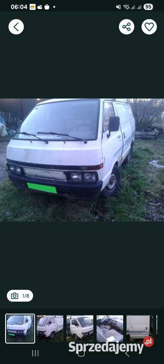 Nissan Vanette Osprzęt Silnika 20d Wozek Widłowy Skawina