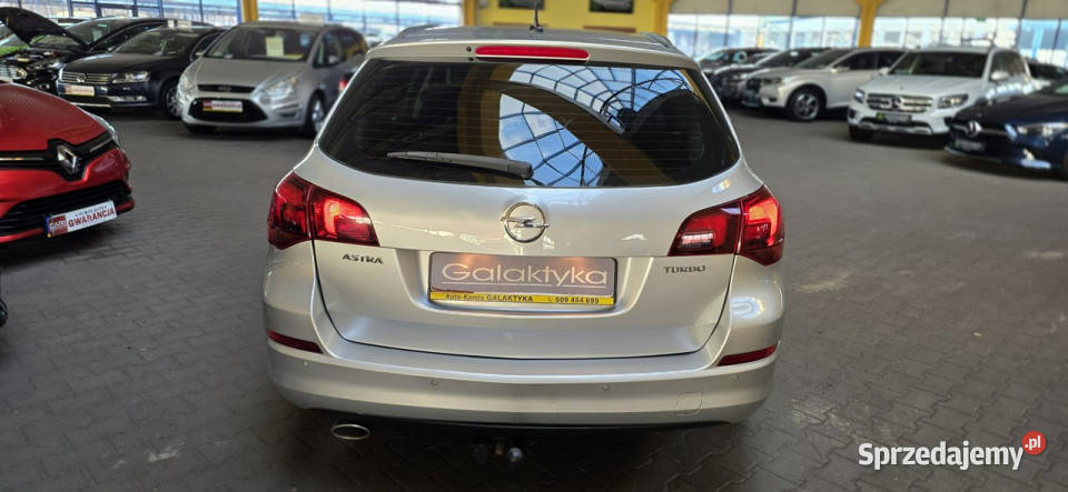 Opel Astra OPIS W podanej roczna gwarancja J ASR (kontrola trakcji) Mysłowice