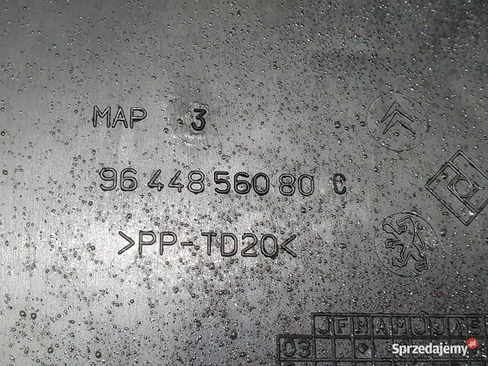 OBUDOWA SKRZYNKI BEZPIECZNIKÓW PEUGEOT 407 20 wielkopolskie