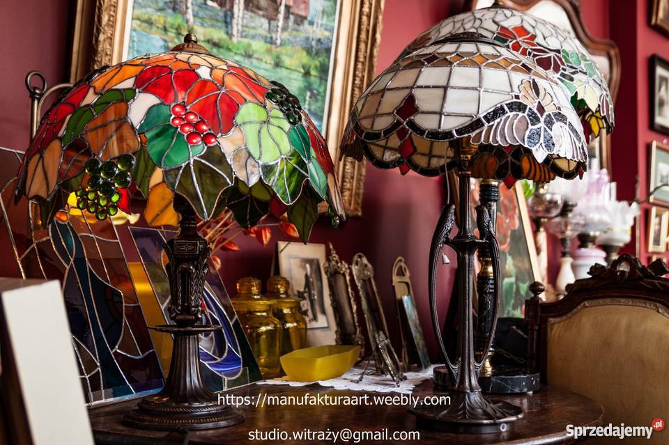 Repliki lamp TiFFaniego podlaskie Piątnica Poduchowna