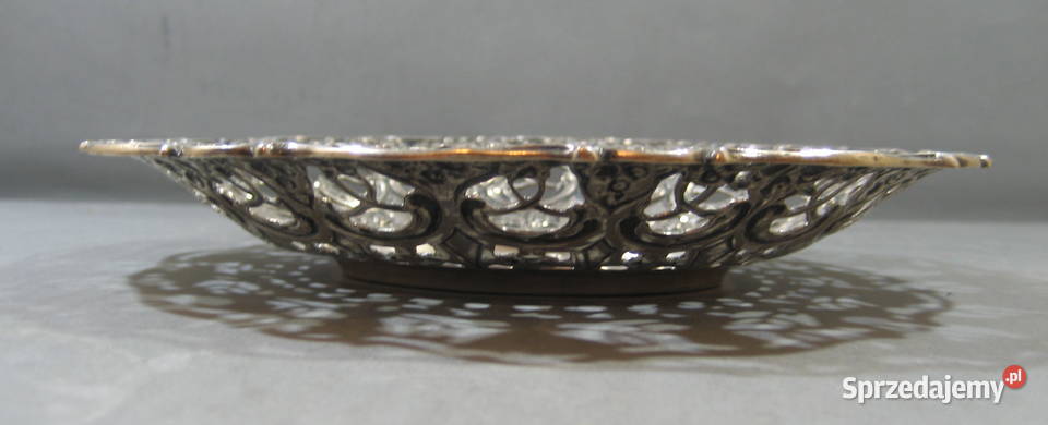 Przedwojenna Patera Srebrna Warszawa