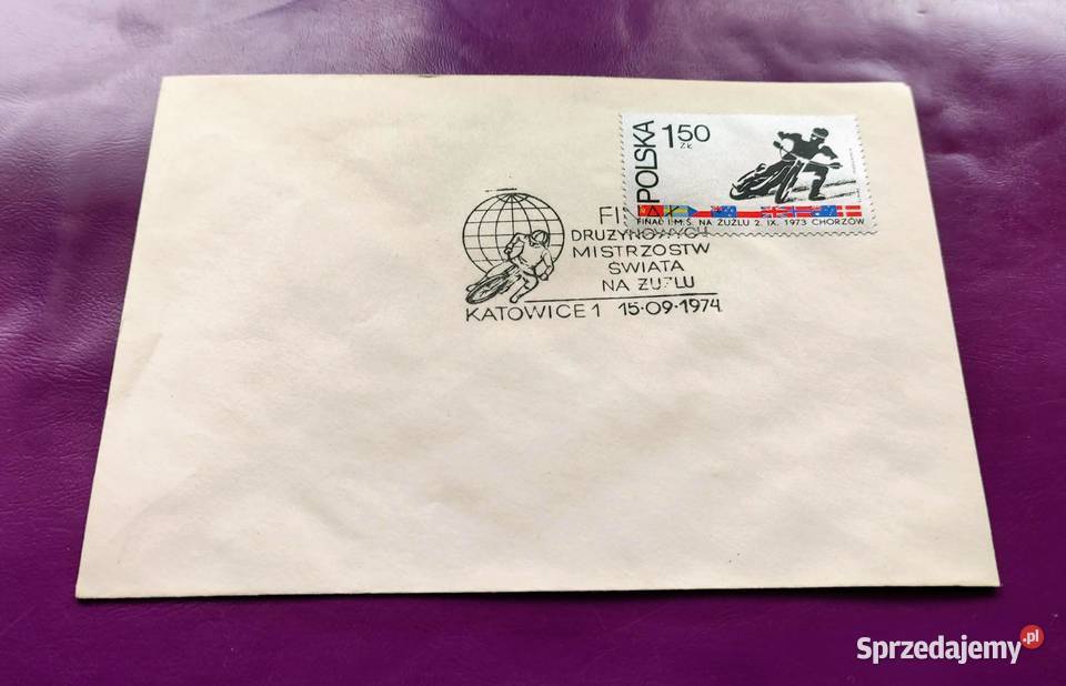 Kolekcjonerska koperta FDC z 1974 r Rarytas 8