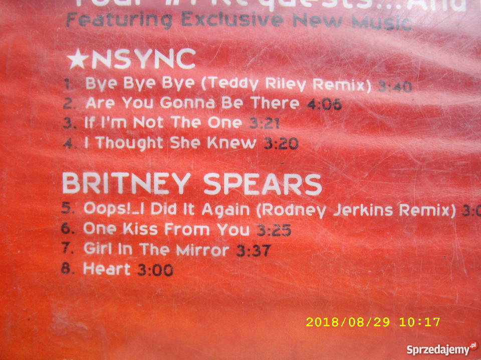 4 plyty CD z muzyka POP zespolu NSYNK Wołów