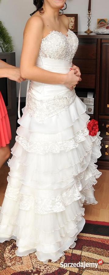Przecudna Suknia ślubna Emmi Mariage Hiszpanka Spódnice i sukienki dolnośląskie Legnica