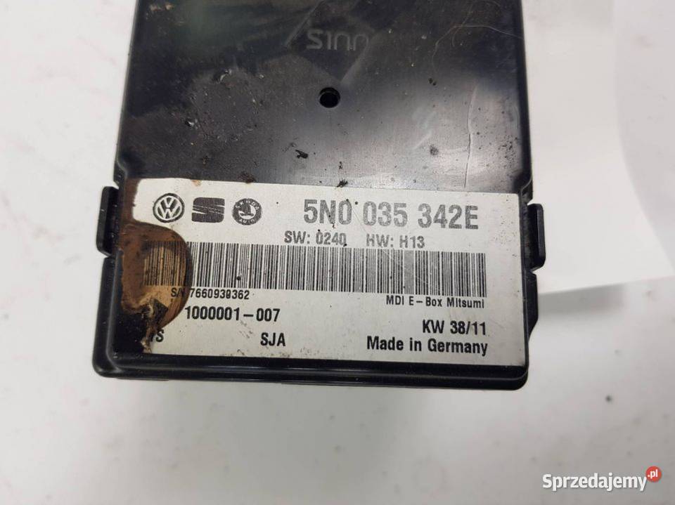 STEROWNIK INTERFEJS 5N0035342E SKODA SUPERB II Lipno