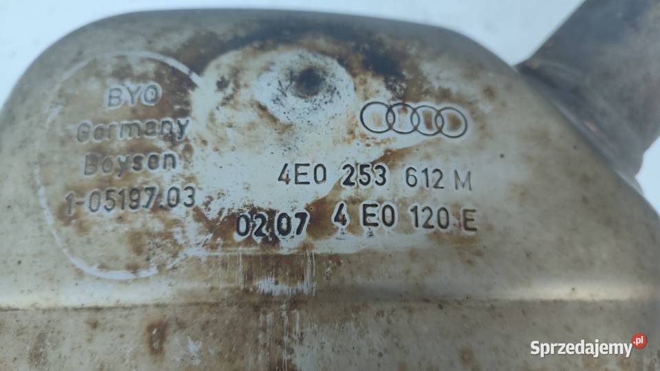 AUDI A8 D3 42 TDI TŁUMIK KOŃCOWY 4E0253612M Włoszczowa