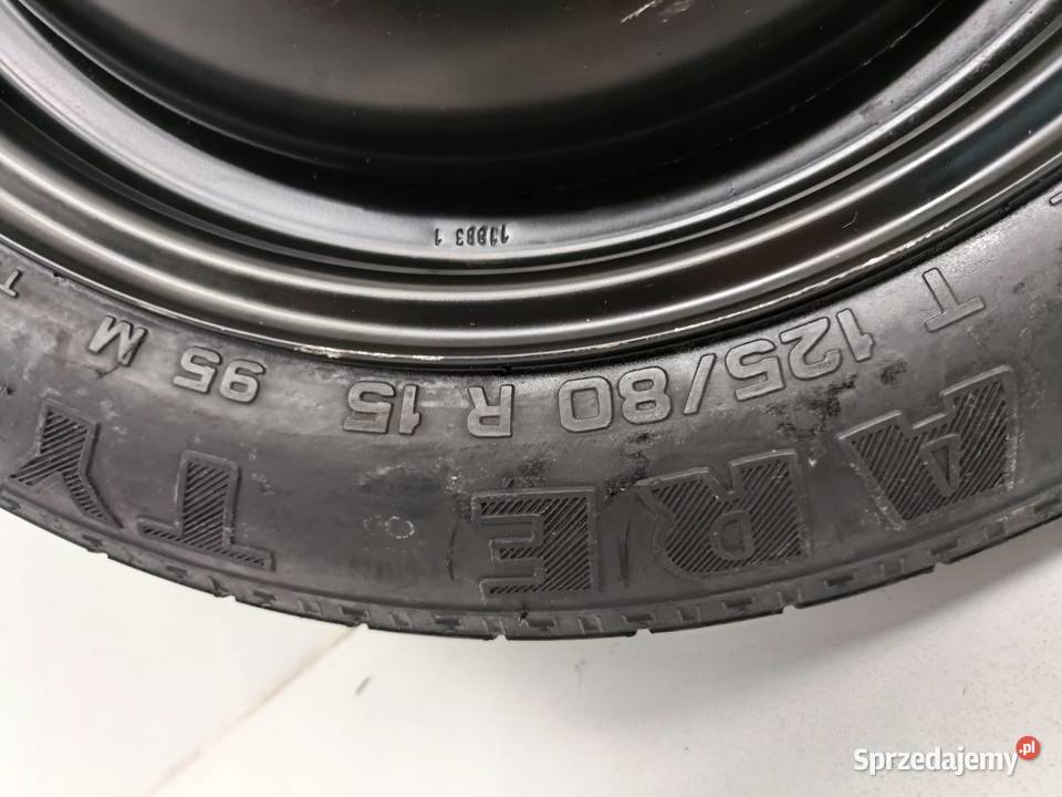 KOŁO DOJAZDOWE 12580 R15 98ABNA 2150836 4x108 Motoryzacja Chełm sprzedam