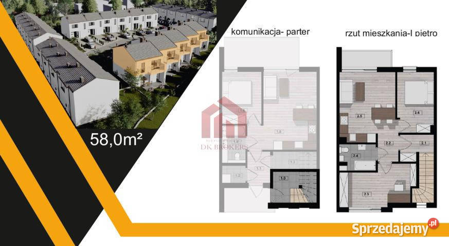 Sprzedam mieszkanie Rzeszów 58m2 3 pokojowe podkarpackie