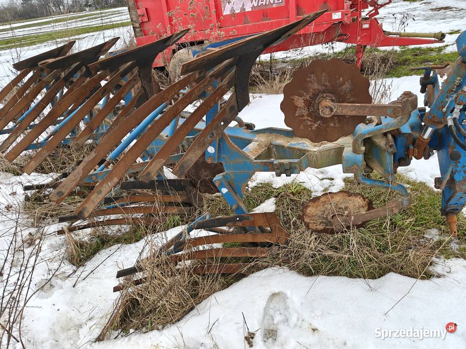 Pług obrotowy czteroskibowy Rabewerk Lublin