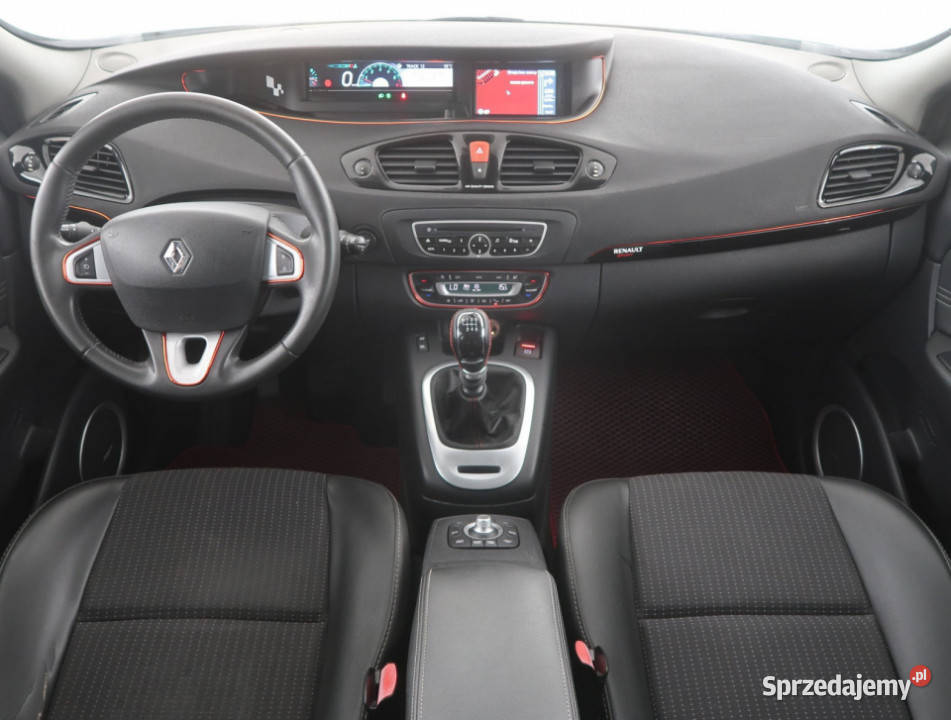 Renault Scenic 16 dCi czarny dolnośląskie Bielany Wrocławskie