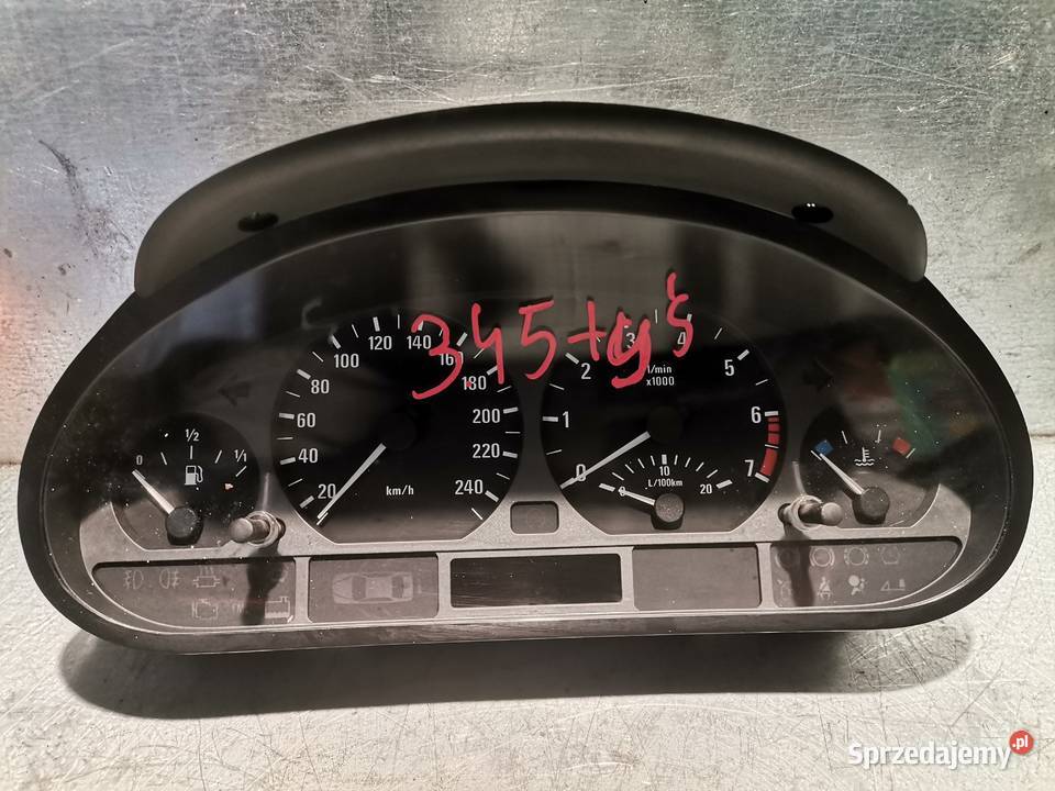 LICZNIK ZEGARY BMW E46 BENZYNA 8386092 sprzedam