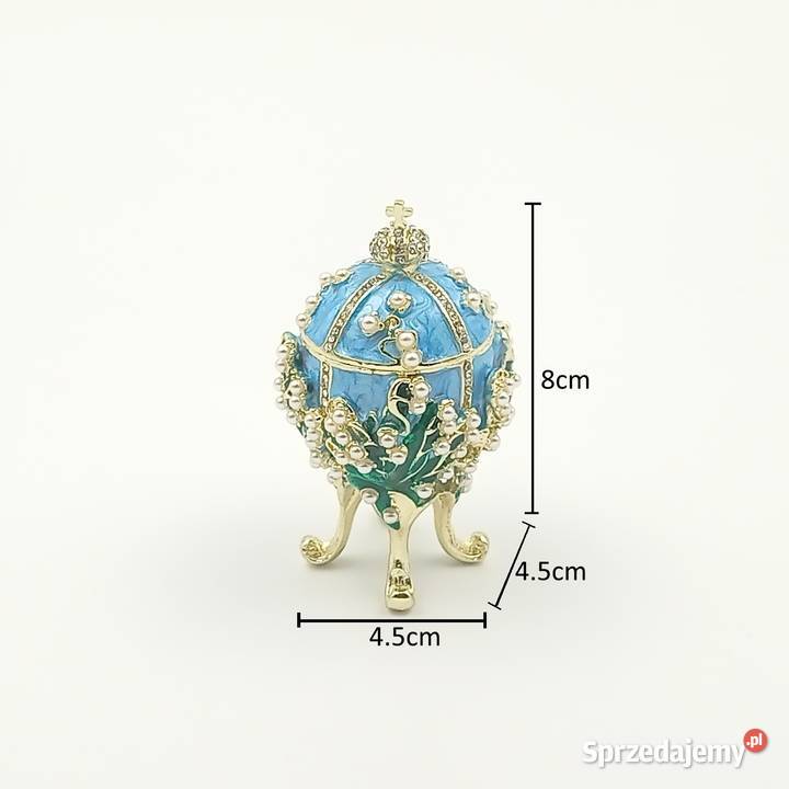 Jajko jajo faberge pojemniki szkatułka