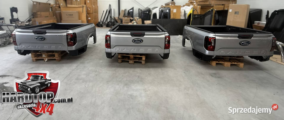 Paka Skrzynia Ładunkowa Ford Ranger 2023 Limited osobowe Karoseria Pasłęk