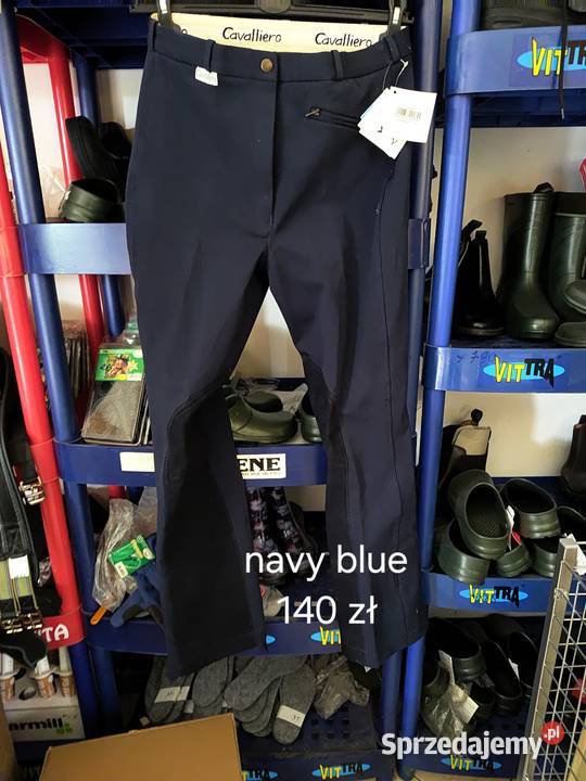 BRYCZESY NAVY BLUE 42 Rozmiar 42(XL) Spodnie
