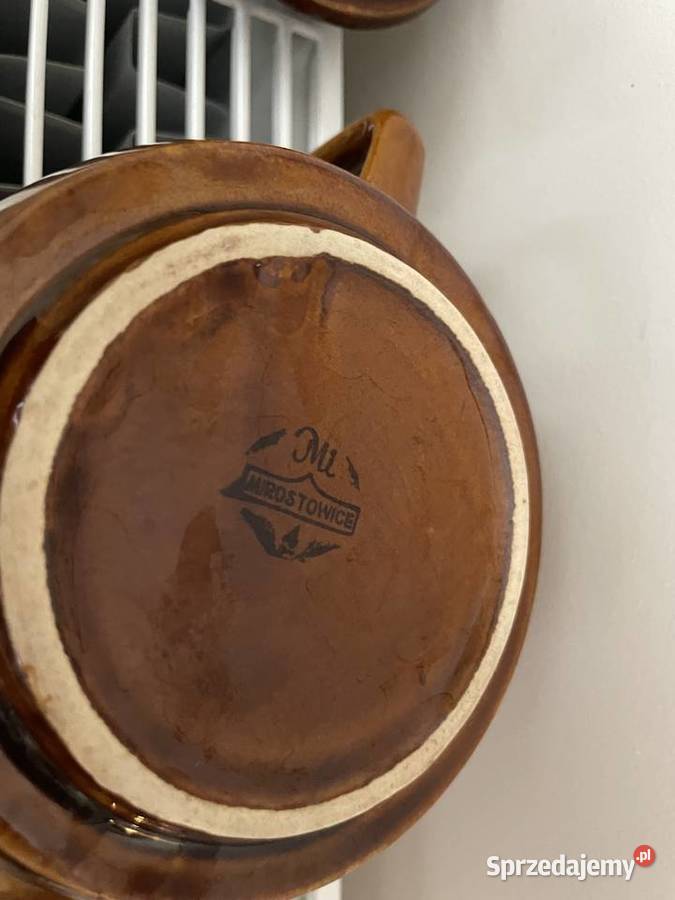 Mirostowice czajniczek PRL Porcelana i szkło pomorskie