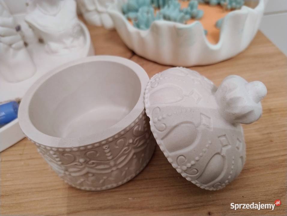 Pojemnik gipsowy szkatułka Pojemniki małopolskie Poronin